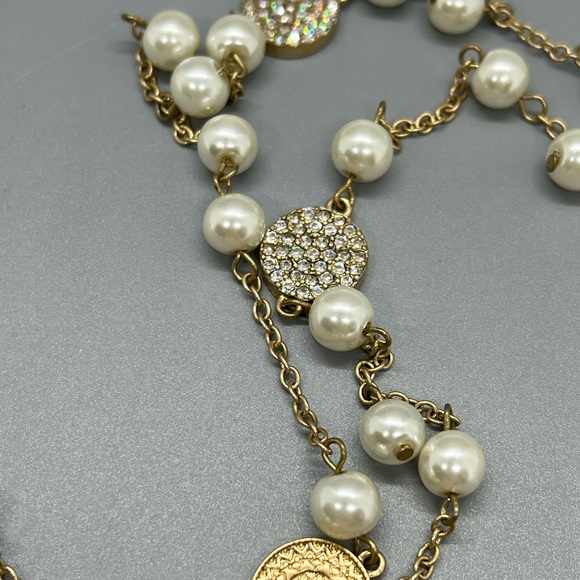 Midnight Cruise Glass Pearl Necklace - Picture 3 of 4